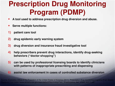 Prescription Drug Monitoring Program (PDMP) FAQ .